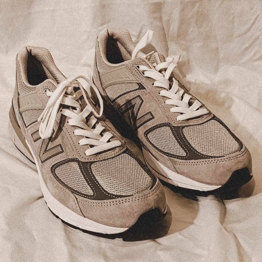 New Balance Men's Tan Athletic Shoes | Size 11 Wide